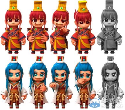 《富甲天下5》武將可愛賣萌圖片欣賞