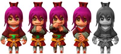 《富甲天下5》武將可愛賣萌圖片欣賞
