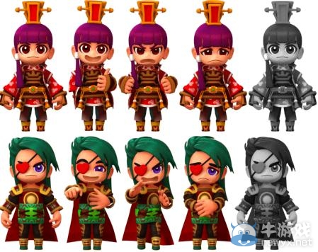 《富甲天下5》武將可愛賣萌圖片欣賞