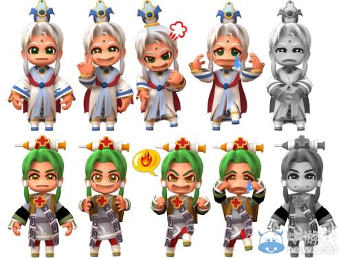 《富甲天下5》武將可愛賣萌圖片欣賞