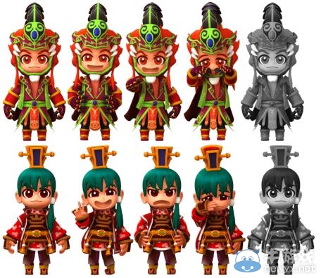《富甲天下5》武將可愛賣萌圖片欣賞