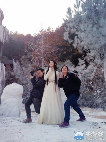 陳妍希自傳雪景照 巴掌臉獲贊漸有小龍女氣質(zhì)