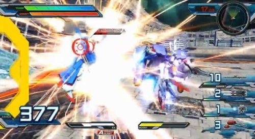 《機動戰(zhàn)士高達：極限對決》初回特典機體Ex-S高達實際視頻放出
