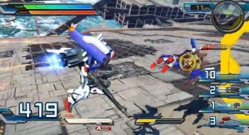 《機動戰(zhàn)士高達：極限對決》初回特典機體Ex-S高達實際視頻放出