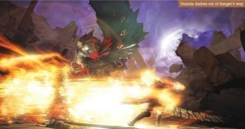 《惡魔城：暗影之王2》新圖 德古拉化身巨龍