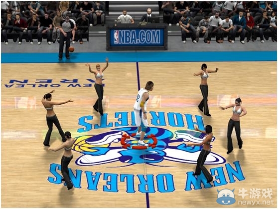 超雷！《NBA 2K10》搞笑BUG圖