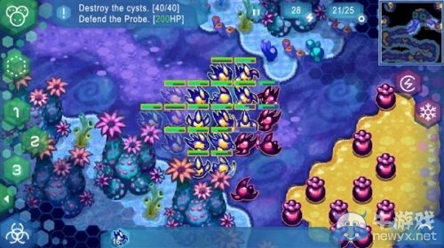 很像Q版星際 策略手游《阿米巴戰役》發布