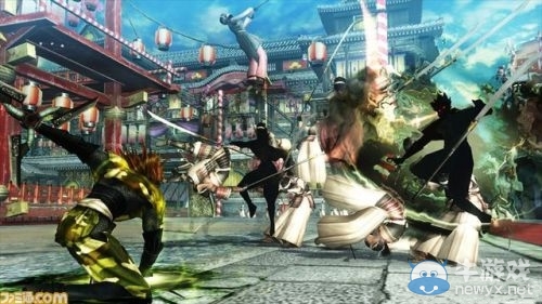 《戰(zhàn)國(guó)BASARA4》新武將圖 紫系妹子妖惑眾生