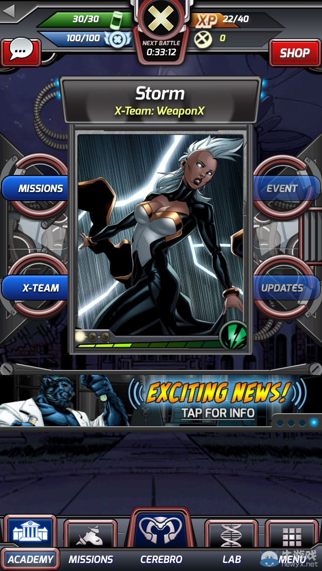 猛趕潮流 卡牌新作《X戰警：原子戰爭》發售