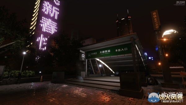 國人自制FPS《戰(zhàn)火風(fēng)暴》超酷新圖 深圳夜景畫質(zhì)逼真