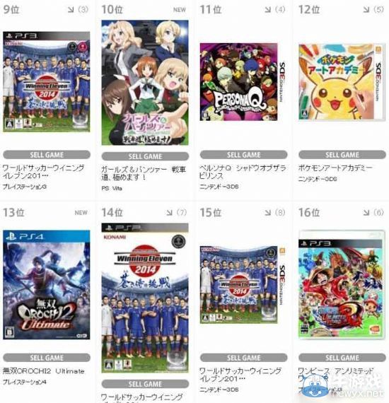 TSUTAYA上周銷量，《自由戰(zhàn)爭》榜首，首周或破20萬