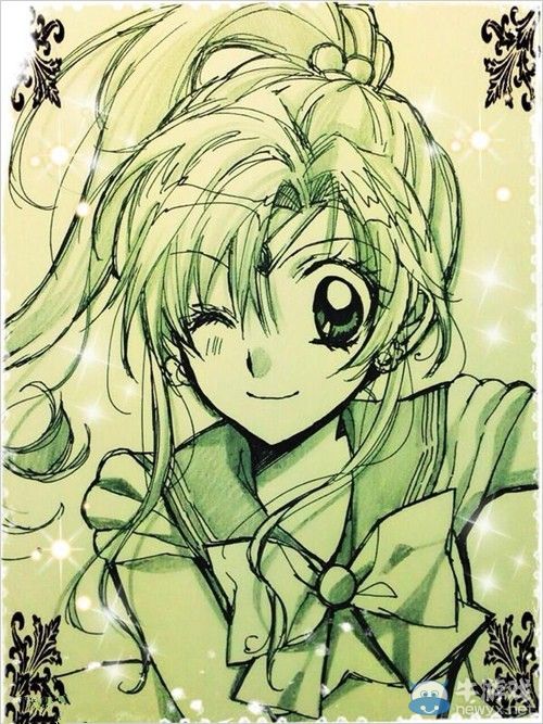 種村有菜繪制《美少女戰士》角色同人圖放出