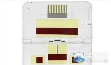 3DS：LL用復古水晶保護殼