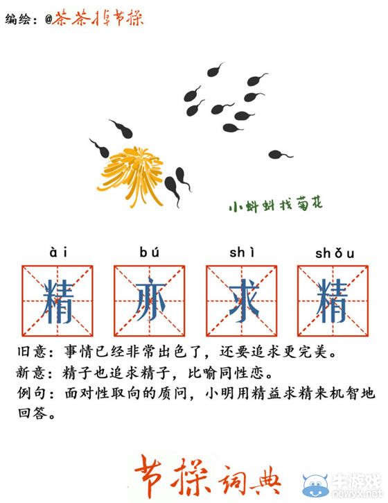媽媽再也不用擔心我的學習了！節操詞典舊詞新解
