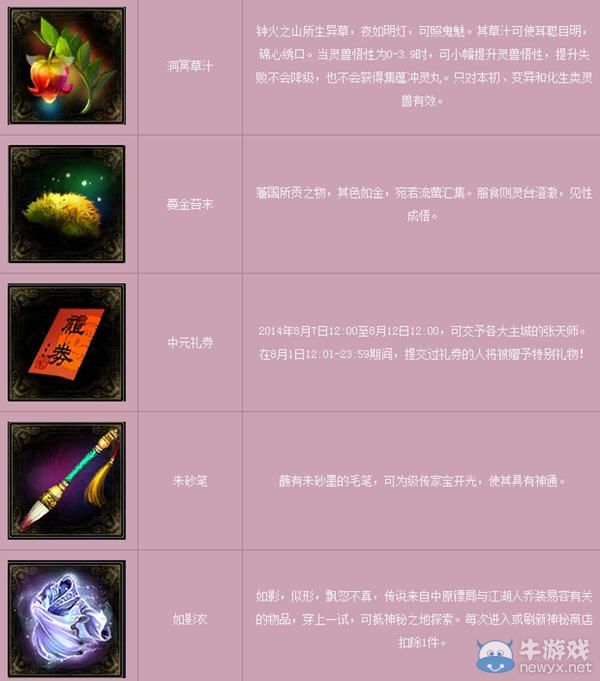 《倩女幽魂2》2014年鬼節活動獎勵介紹