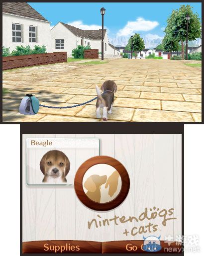 3DS《任天貓狗》 可愛寵物掌上游