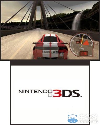 3DS《山脊賽車3D》：賽車經(jīng)典速度登場