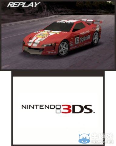 3DS《山脊賽車3D》：賽車經(jīng)典速度登場