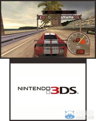 3DS《山脊賽車3D》：賽車經(jīng)典速度登場