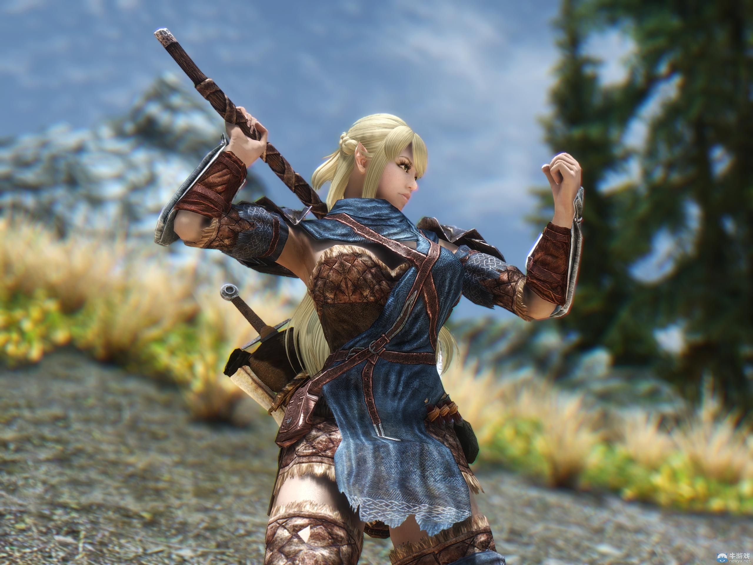 最新MOD圖《上古卷軸5：天際》：性感養(yǎng)眼的女妖精！