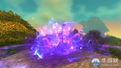 《魔獸世界》法師技能演示 如此酷炫果然親兒子