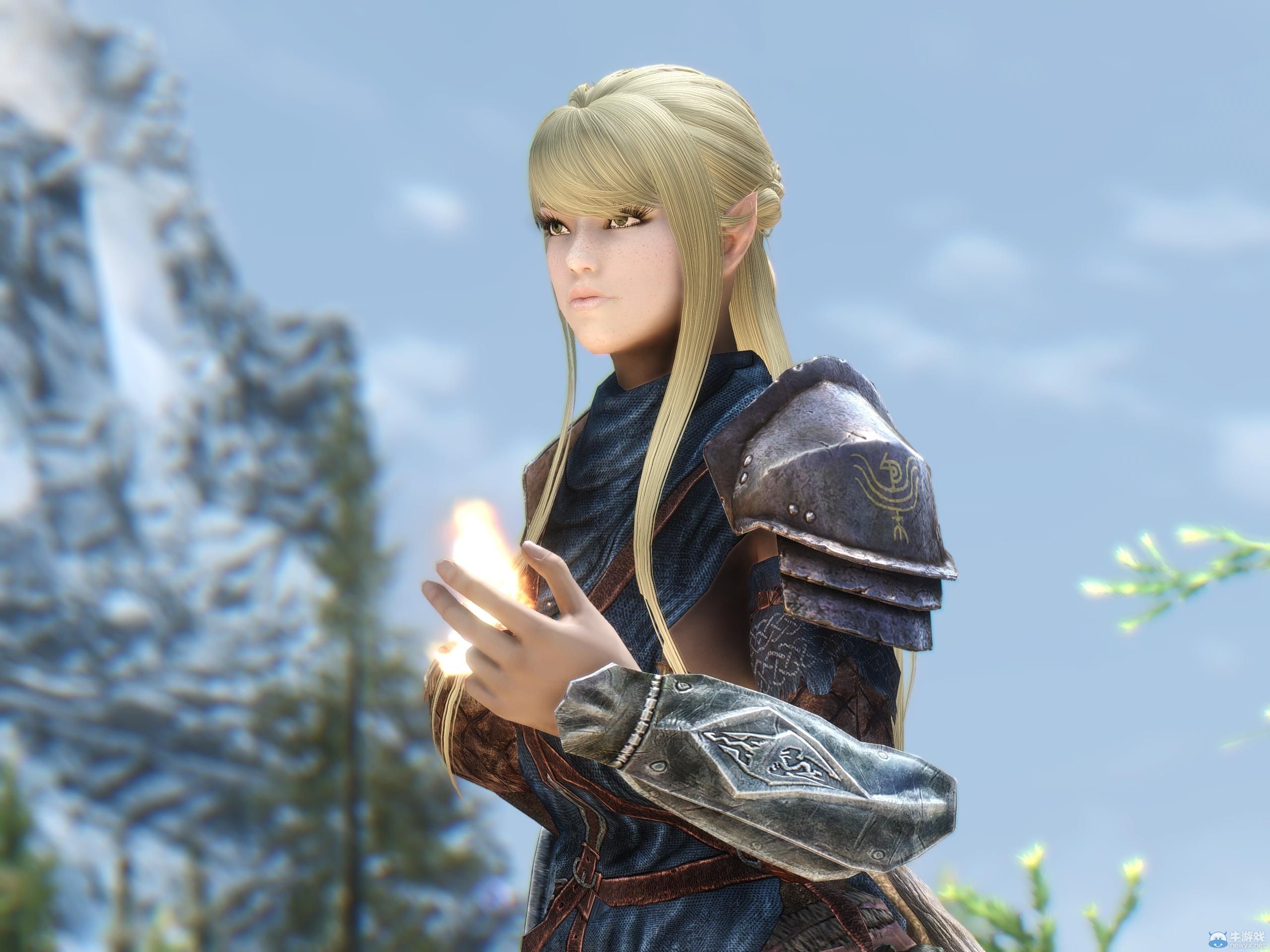 最新MOD圖《上古卷軸5：天際》：性感養(yǎng)眼的女妖精！