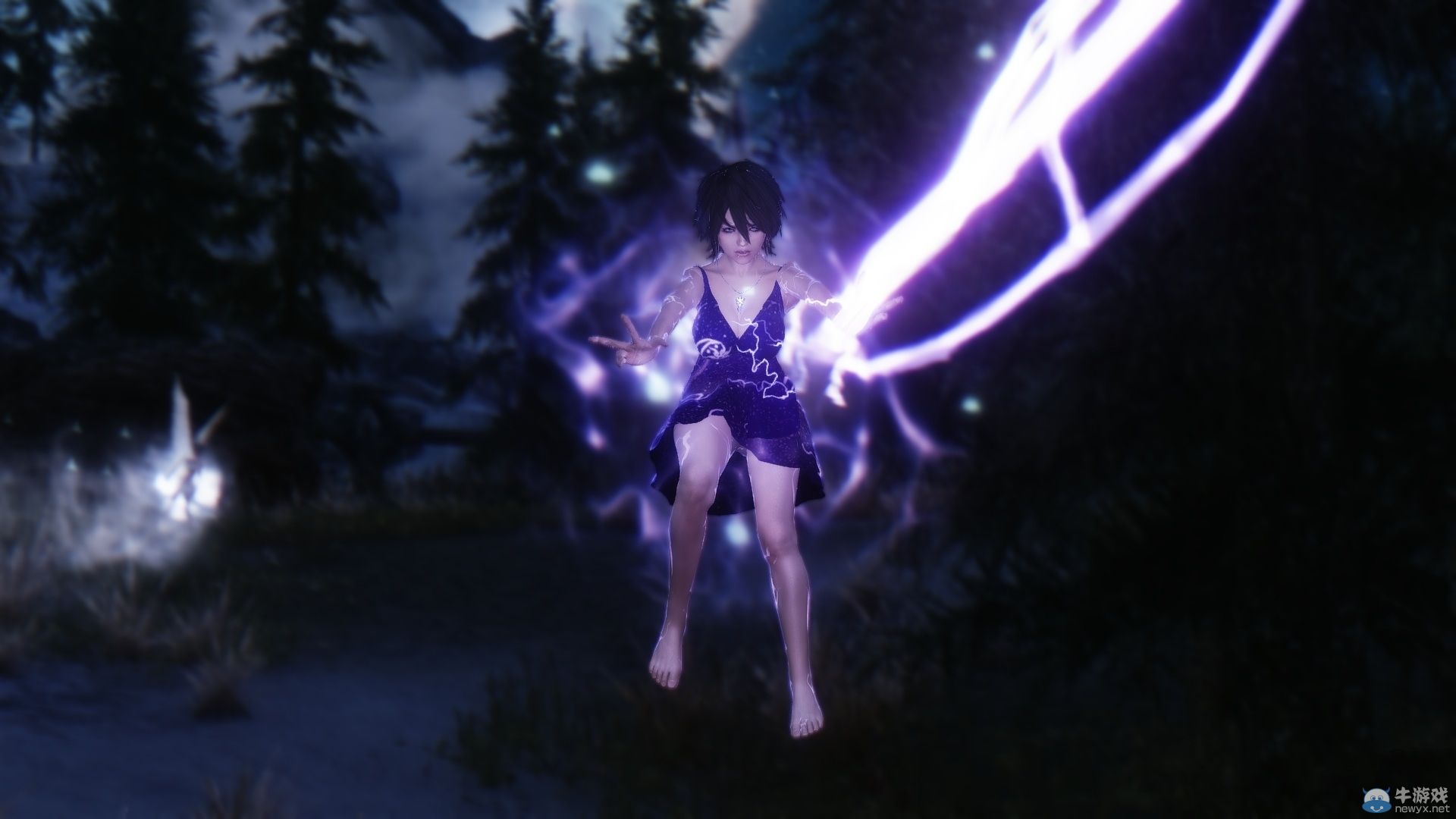 最新MOD圖《上古卷軸5：天際》：性感養(yǎng)眼的女妖精！