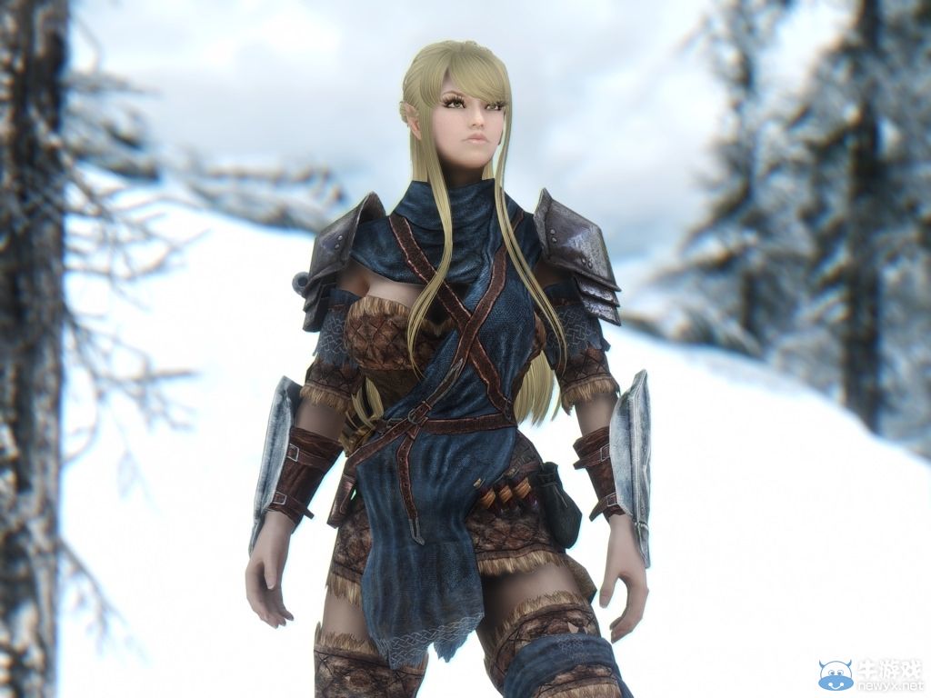 最新MOD圖《上古卷軸5：天際》：性感養(yǎng)眼的女妖精！