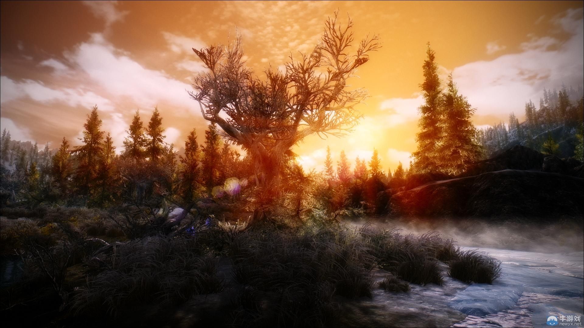 《上古卷軸5：天際》新MOD圖：三大美女隨你挑！