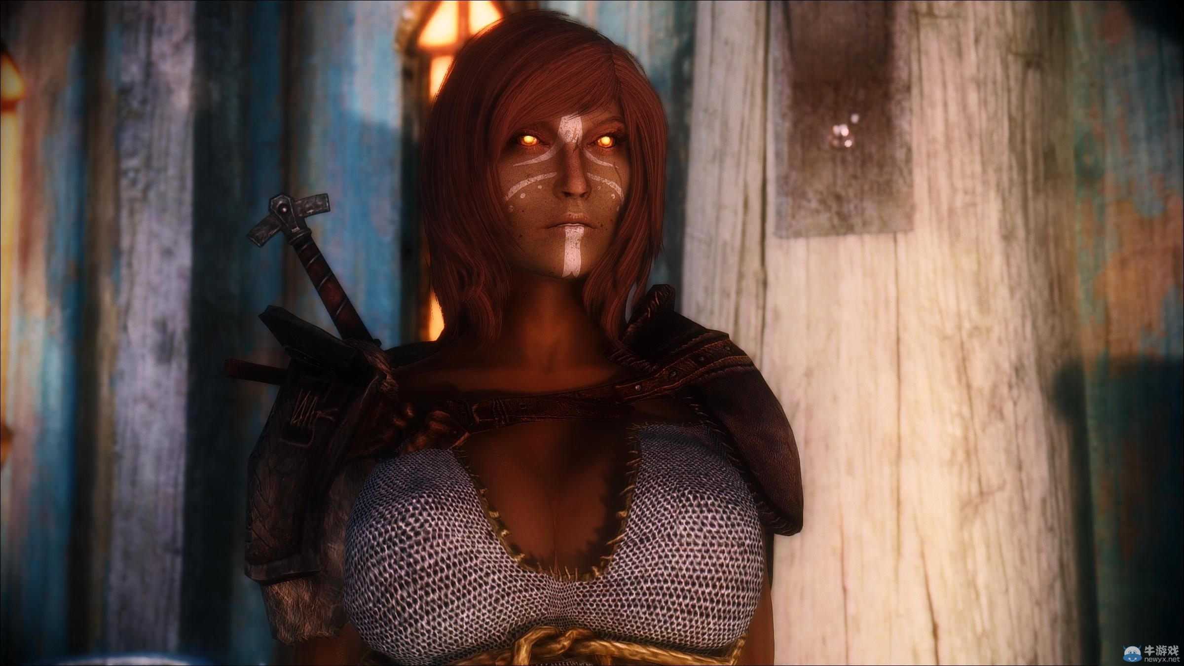 《上古卷軸5：天際》新MOD圖：三大美女隨你挑！