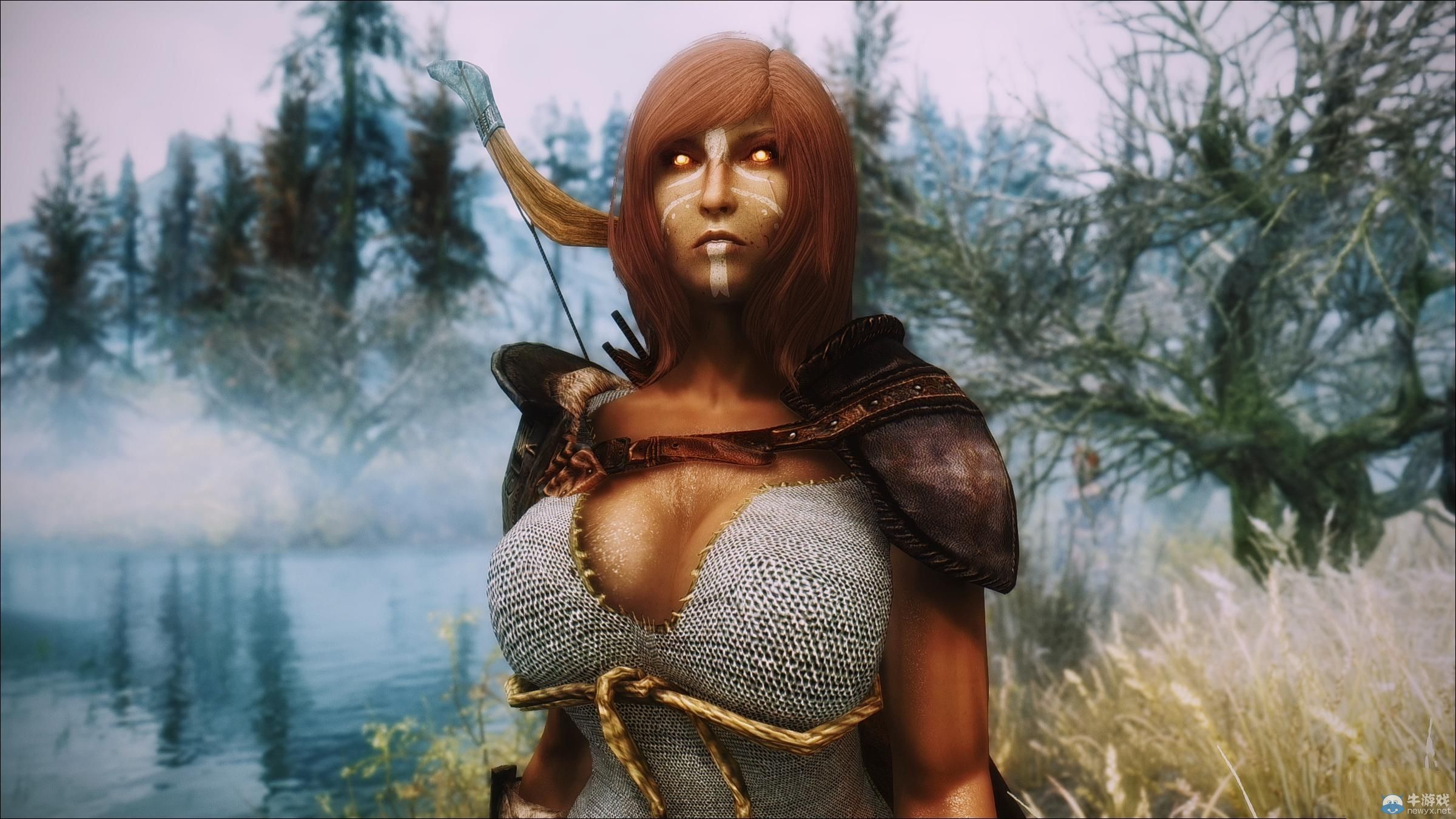 《上古卷軸5：天際》新MOD圖：三大美女隨你挑！