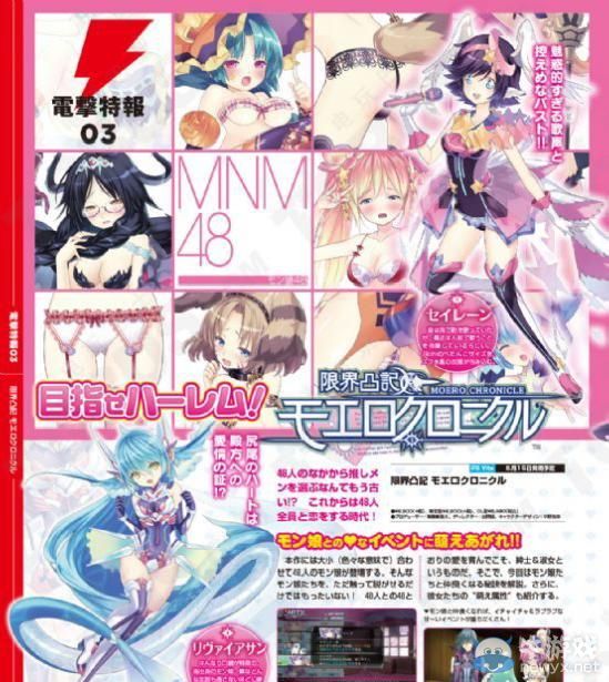 《限界凸記：萌情編年史》怪物娘MNM48結(jié)成