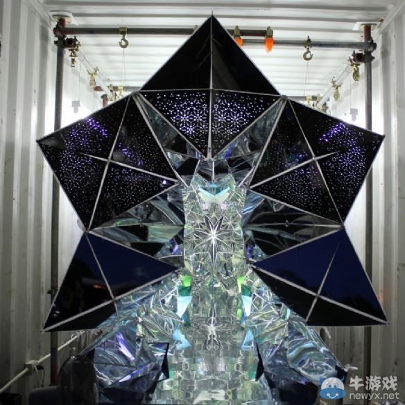 臥槽！日本造出超大萬花筒美女體驗迷幻感