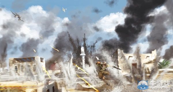 《狙擊精英3》主角設定圖：美國大兵玩虐北非納粹