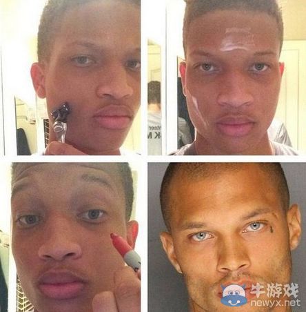 小伙子們不要太拼好么?國外舉辦假化妝大賽