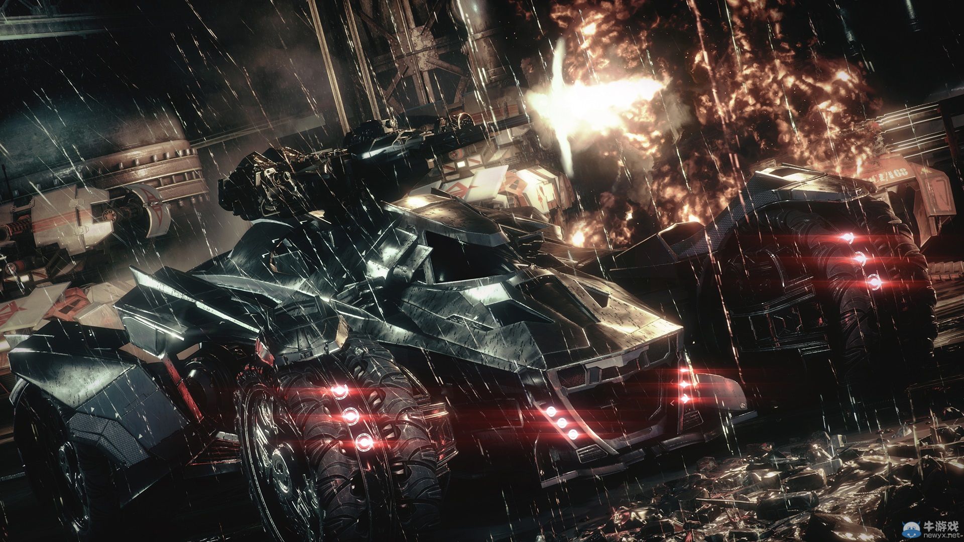 GC2014：《蝙蝠俠：阿卡姆騎士》蝙蝠車炫酷新圖