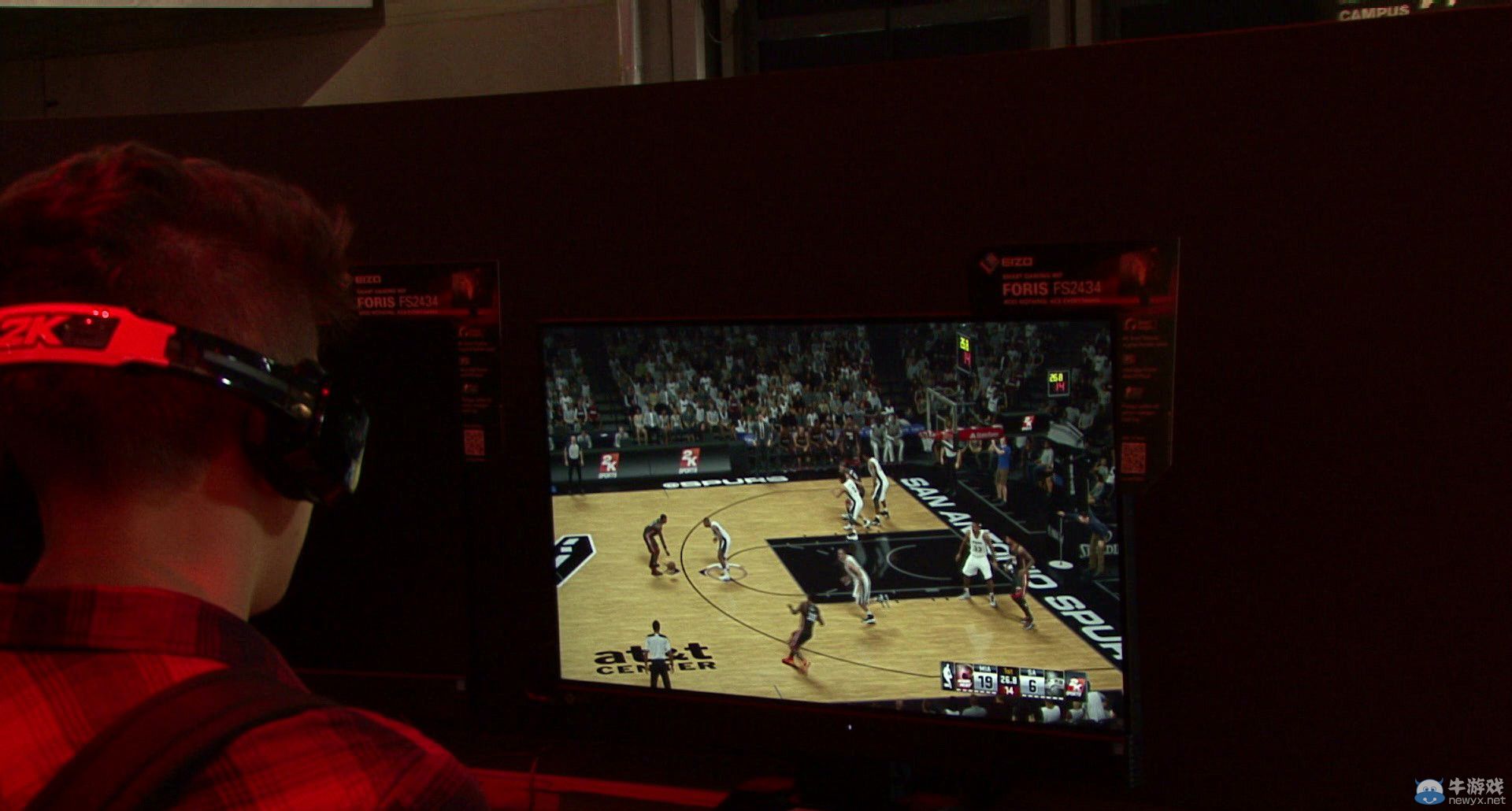 GC2014：《NBA 2K15》屏攝演示 熱火與馬刺