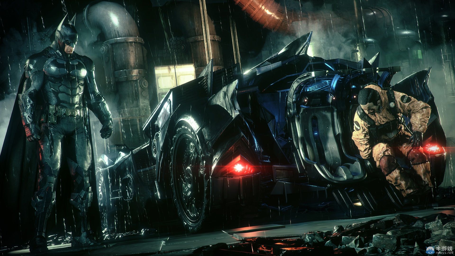 GC2014：《蝙蝠俠：阿卡姆騎士》蝙蝠車炫酷新圖