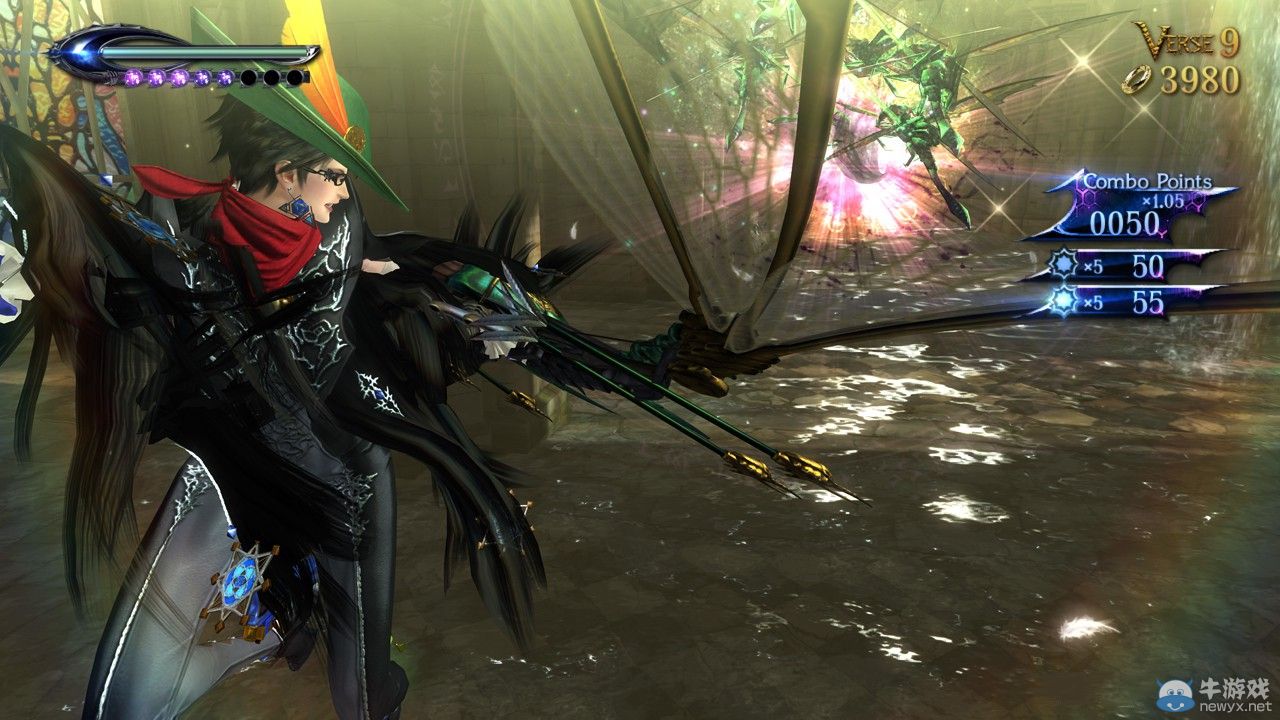 GamesCom 2014：《獵天使魔女2》（Bayonetta 2）新圖：貝姐脫衣迎眾敵