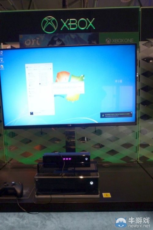 GamesCom 2014：微軟又掉鏈子！Xbox One版游戲展示驚現PC界面