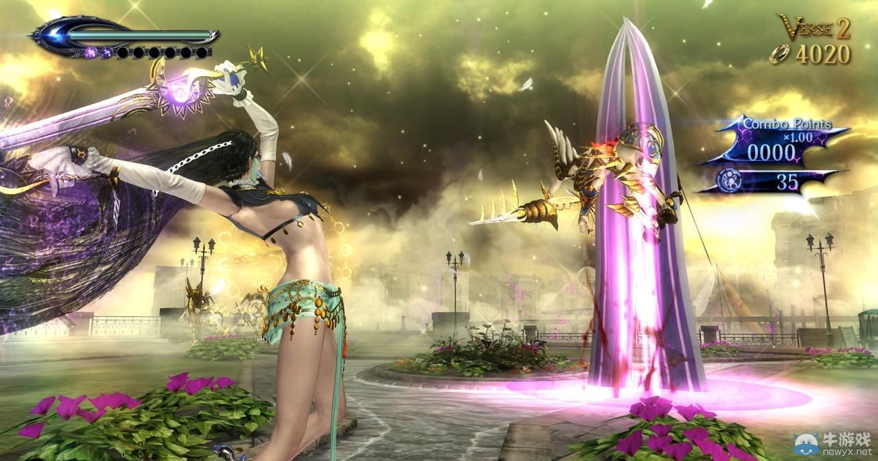 GamesCom 2014：《獵天使魔女2》（Bayonetta 2）新圖：貝姐脫衣迎眾敵