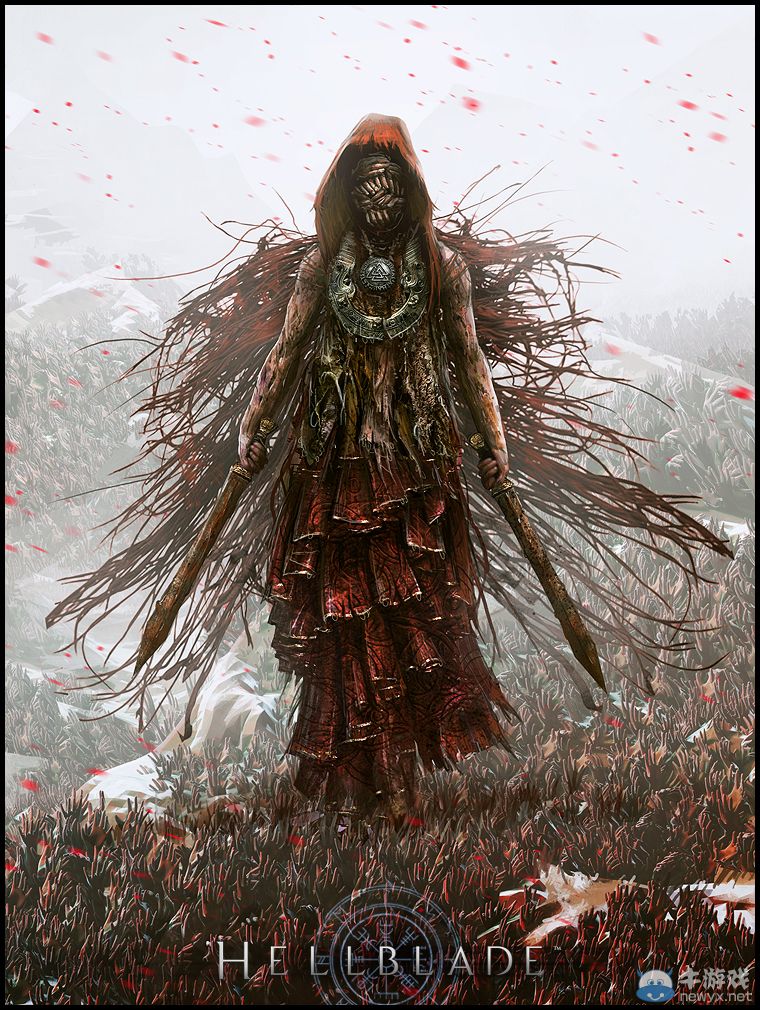 GamesCom 2014：鬼泣開發商新作《地獄之刃》（Hellblade）噩夢級原畫