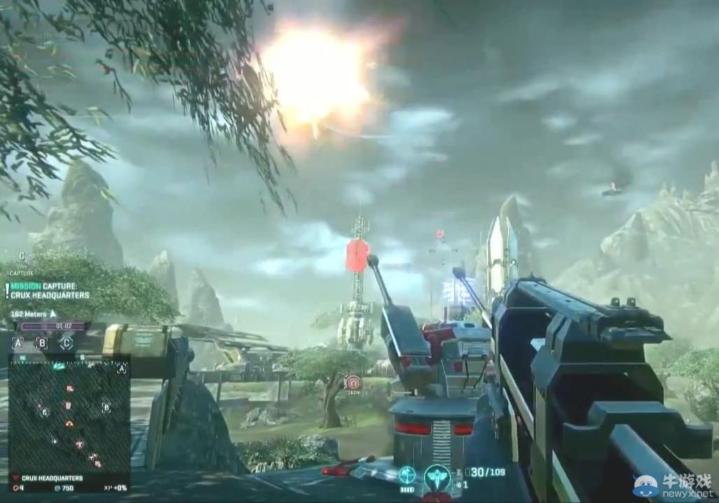 PS4版《行星邊際2》（ Planetside 2 ）3分鐘演示視頻：畫質絢麗