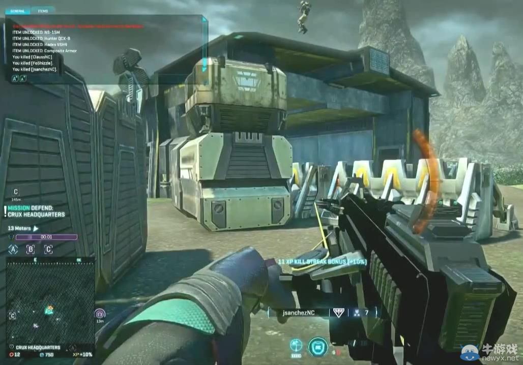 PS4版《行星邊際2》（ Planetside 2 ）3分鐘演示視頻：畫質絢麗