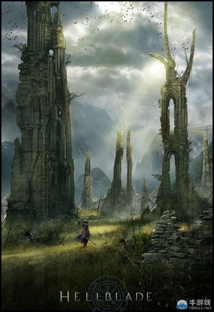 GamesCom 2014：鬼泣開發商新作《地獄之刃》（Hellblade）噩夢級原畫