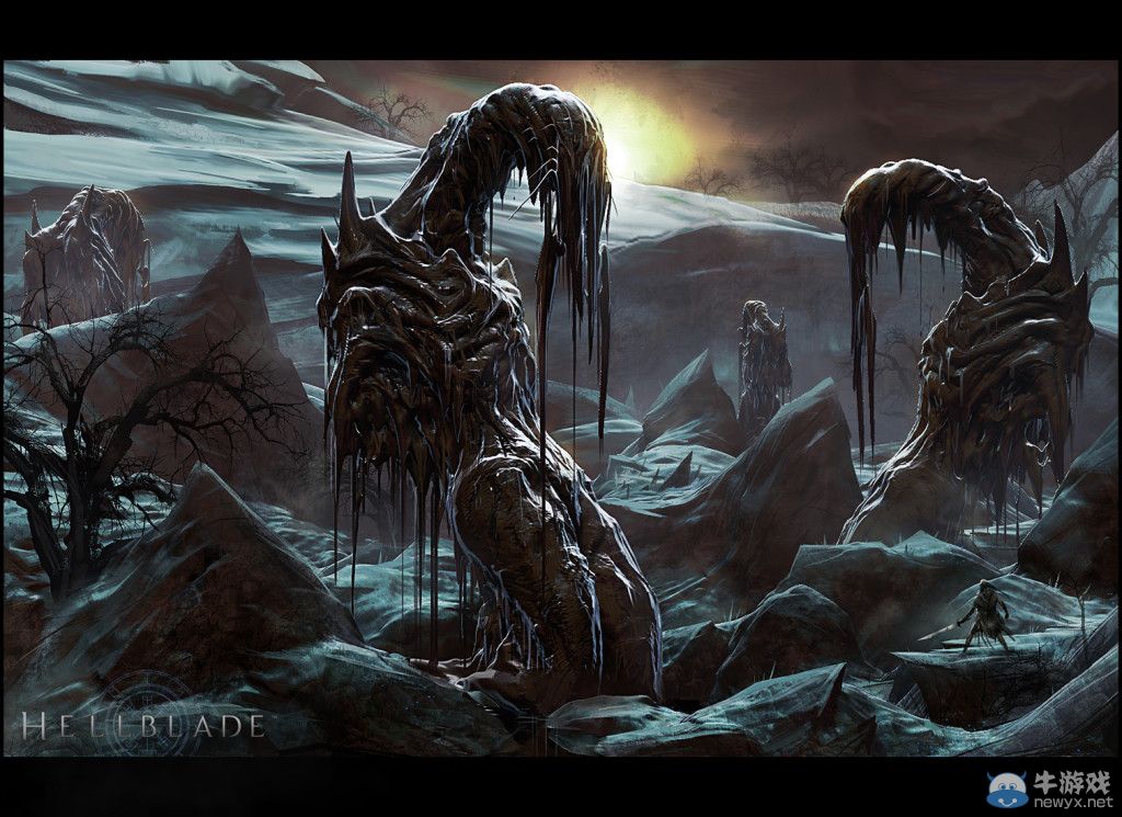 GamesCom 2014：鬼泣開發商新作《地獄之刃》（Hellblade）噩夢級原畫