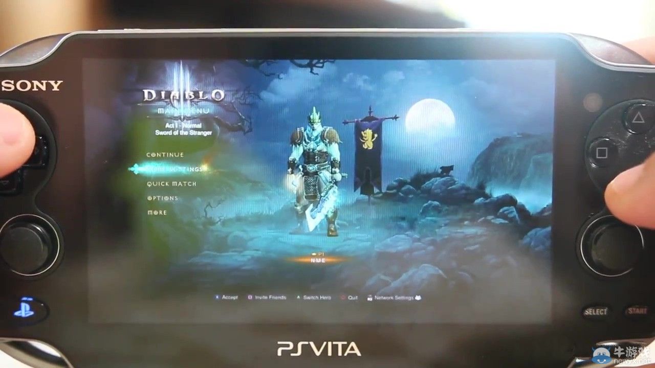 《暗黑破壞神3：終極邪惡版》PSV版游戲演示！上廁所都能玩?zhèn)€痛