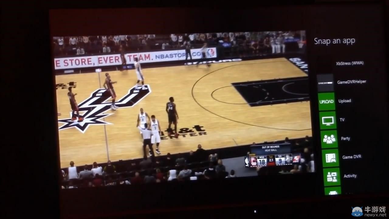 《NBA 2K15》試玩屏攝視頻：這真的不是直播？