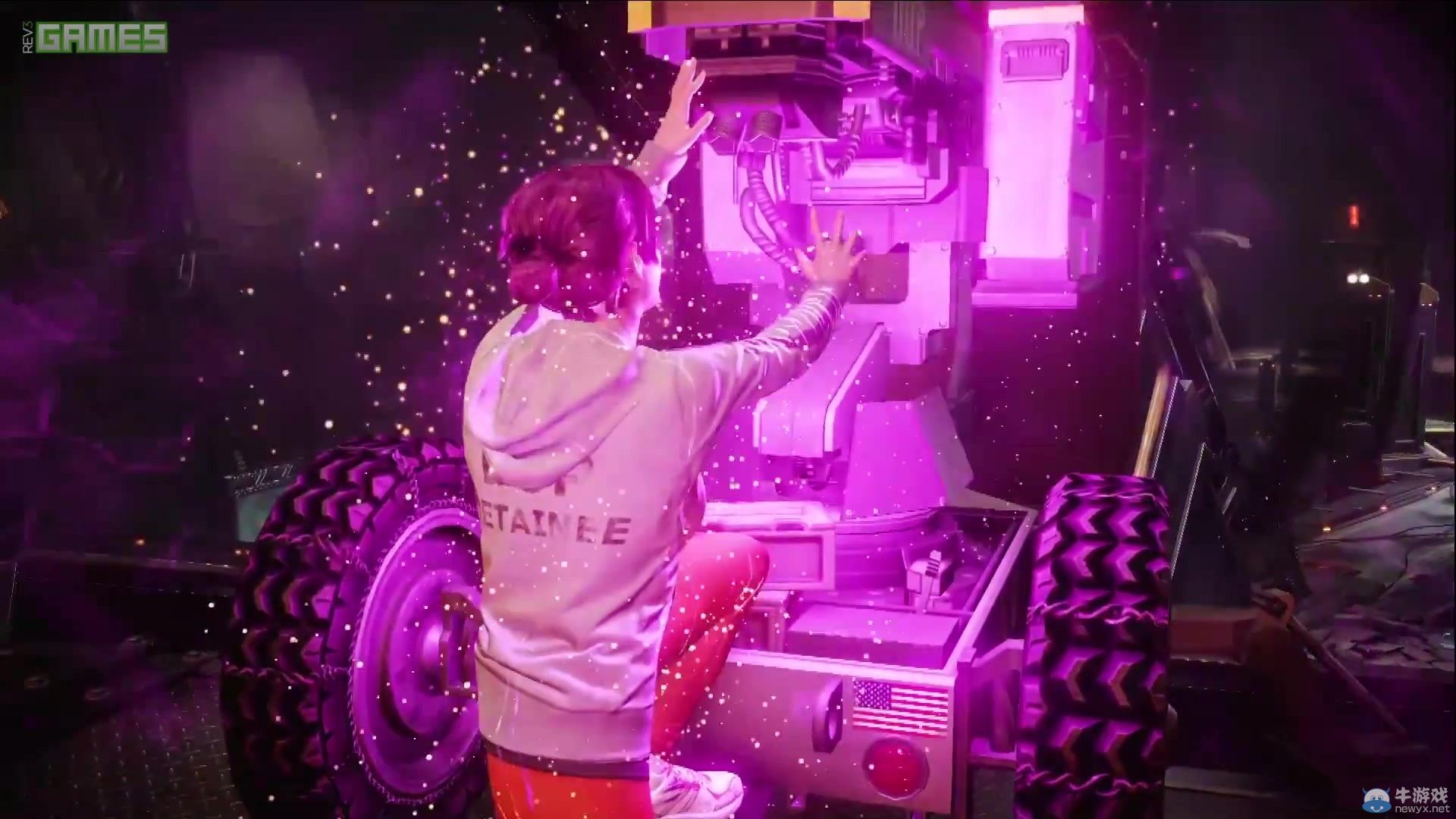 GamesCom 2014：《聲名狼藉：破曉》（inFAMOUS：First Light）新演示：女主角力戰(zhàn)群敵黑絲破洞