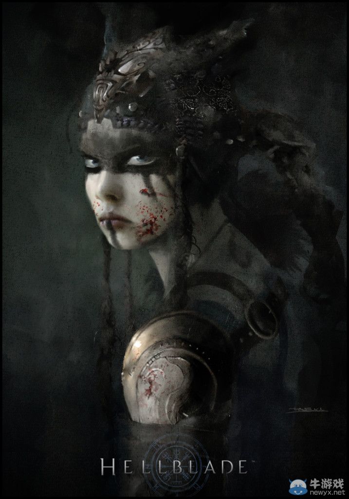 GamesCom 2014：鬼泣開發商新作《地獄之刃》（Hellblade）噩夢級原畫